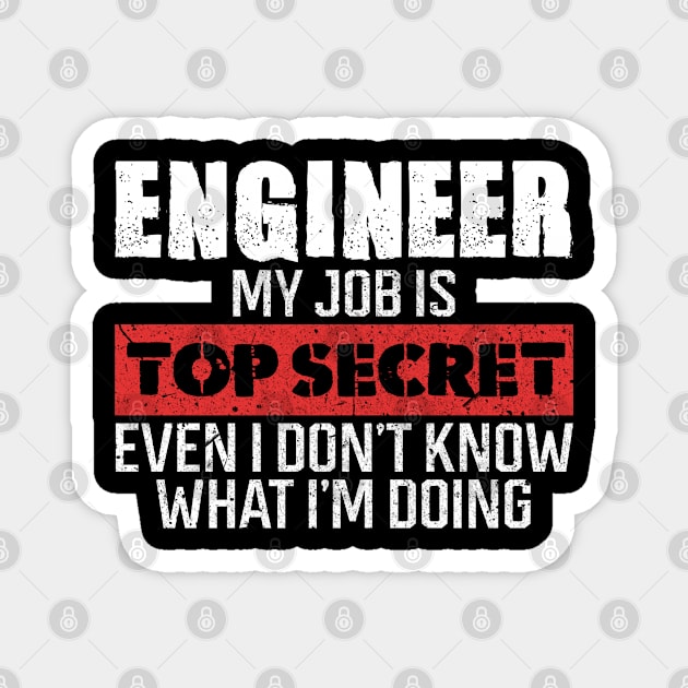 Engineer gifts Magnet by SerenityByAlex