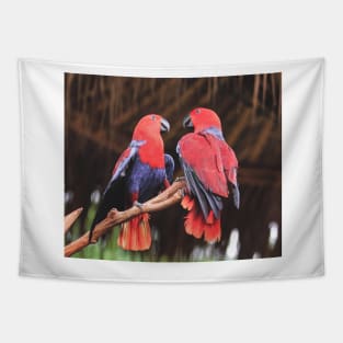 Parrots Tapestry