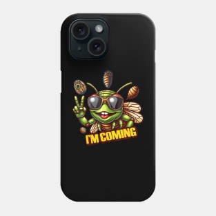 Cicada Brood XIII and XIX  insect Return of Hibernating Phone Case