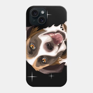 dog vector style Phone Case