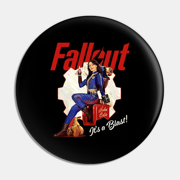 Fallout - Nuka Cola Pin by givayte