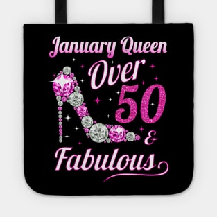 Women January Queen Over 50 _ Fabulous Tote