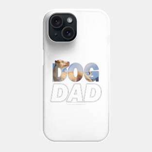 DOG DAD - labrador oil painting word art Phone Case