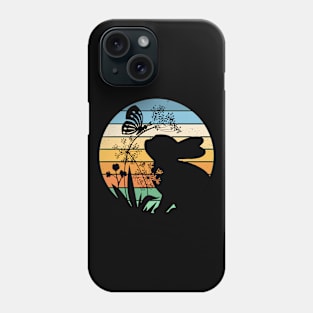 Rabbit silhouette Phone Case