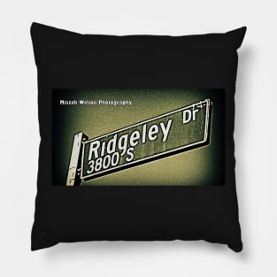 Ridgeley Drive, Los Angeles, California by Mistah Wilson Pillow