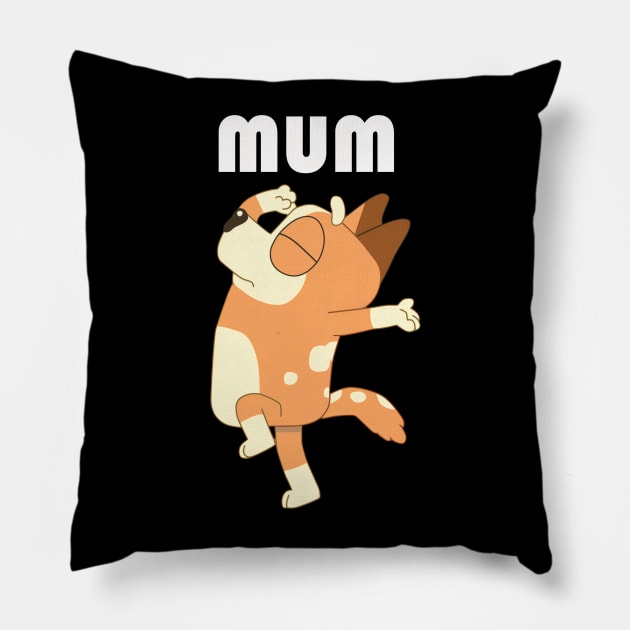 mum dance style Pillow by Otis Prank Calls