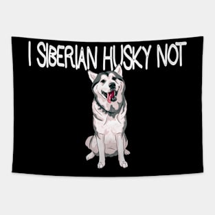 Siberian Husky Not Tapestry