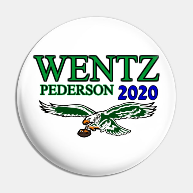 Wentz/Pederson 2020 Pin by BigGameShop1