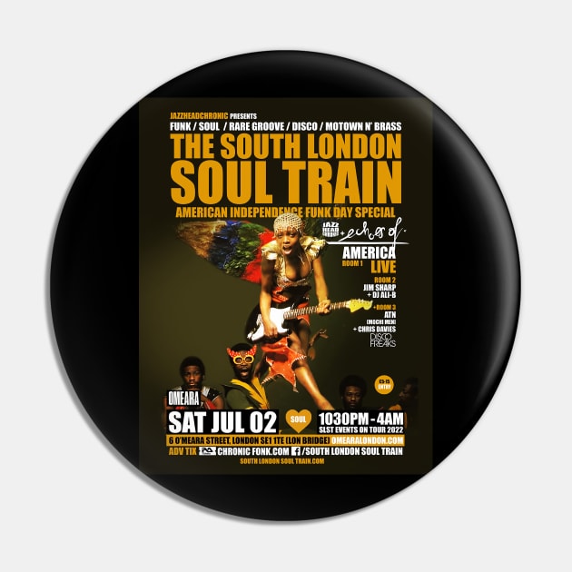 POSTER - THE SOUTH LONDON - SOUL TRAIN - OMEARA Pin by Promags99