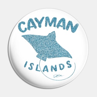 Cayman Islands, Spotted Eagle Ray Pin