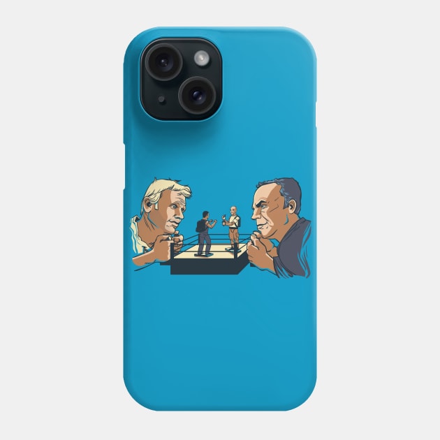 Rock 'em Sock 'em Candidates Phone Case by drawsgood