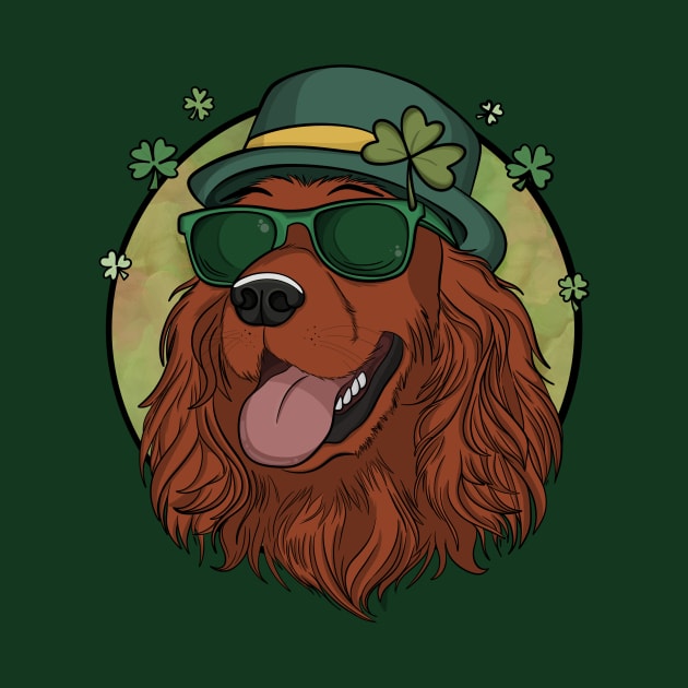 Irish Setter being Irish! by rmcbuckeye