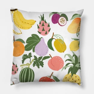 cute graphic fruit design for fruit lovers Pillow
