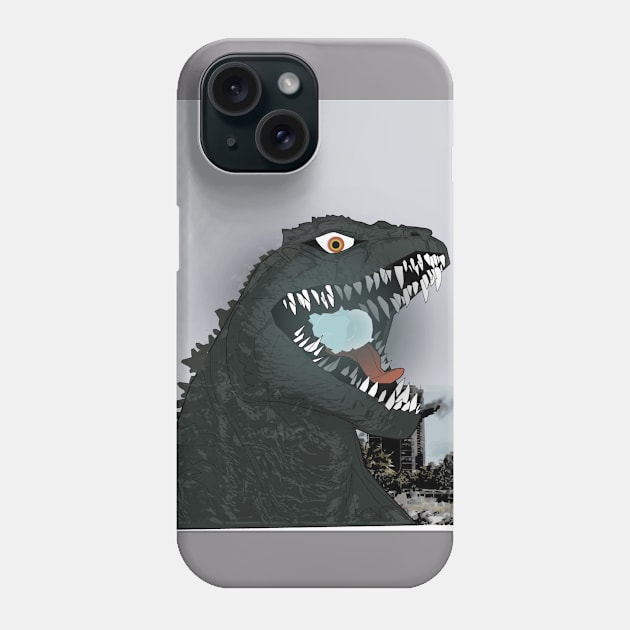 "God of Destruction" Phone Case by brandonfoster1650