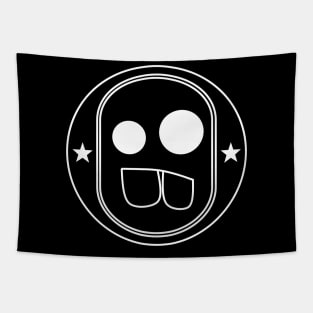 Blacky stickers Tapestry