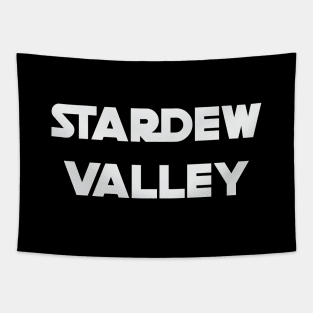 Stardew Valley S t a rwars inspired logo Tapestry