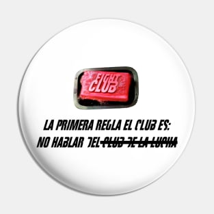 La primera regla del club de la lucha Pin