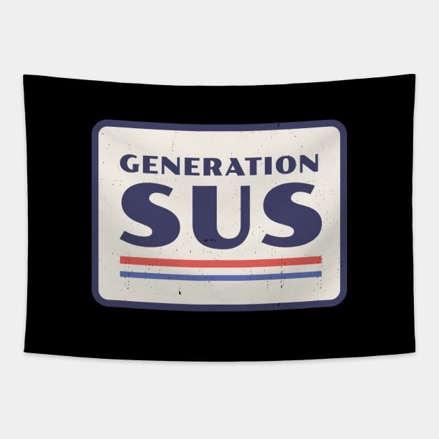 Generation Sus Tapestry by BodinStreet