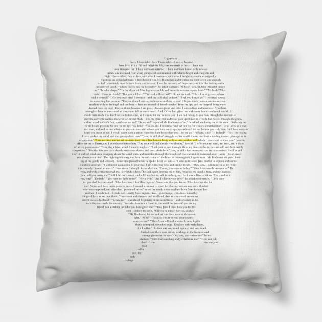 Jane Eyre Pillow by ddzigned