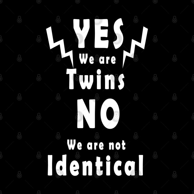 yes we are twins no we are nor identical gift by salah_698