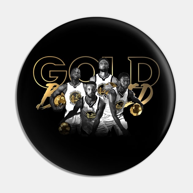 Gold Blooded GSW Pin by awangwidyatama