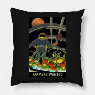 Farmers Wanted for Survival on Mars Pillow