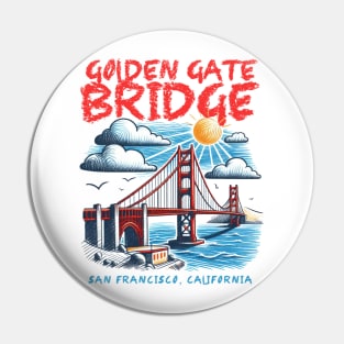 Golden Gate Bridge Pin