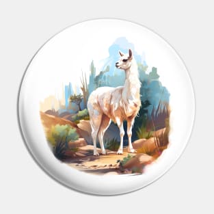 Lama Lover Pin