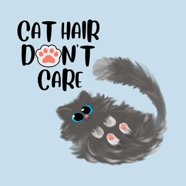 Cat hair don't care. by My-Kitty-Love