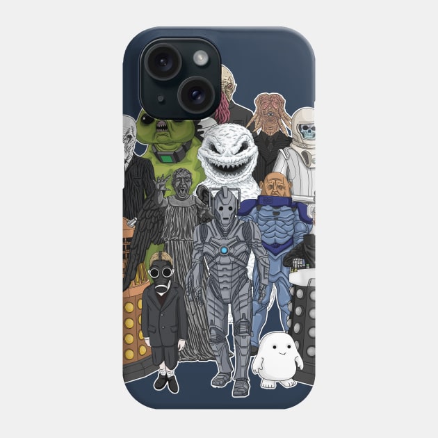 Doctor Who - Monsters Are Real Phone Case by bovaart