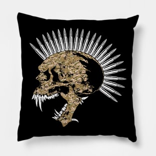 Bullet Head Mohawk in MultiCam Pillow