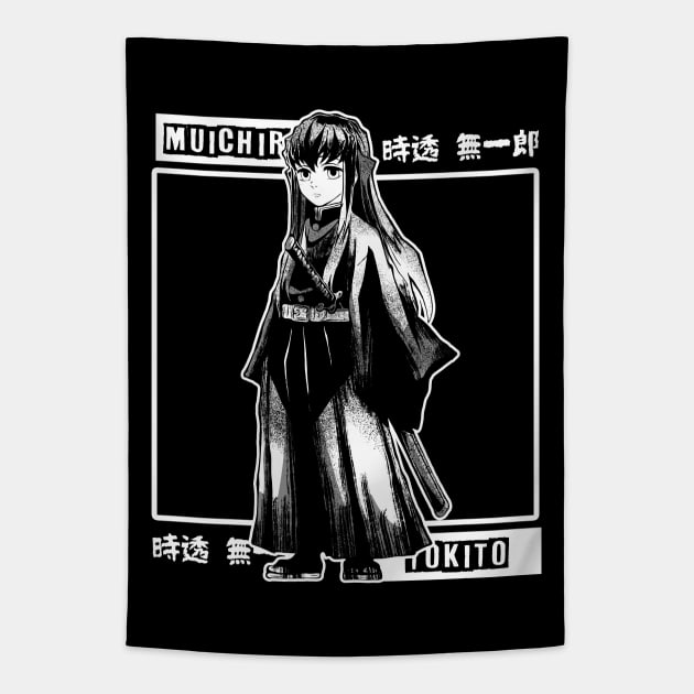 Muichiro Tokito 4 Tapestry by kenyangsekali