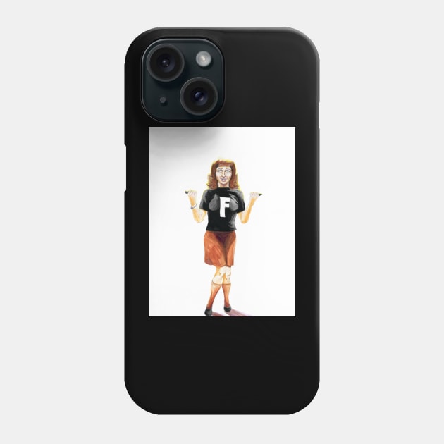 Frankenstein fan girl Phone Case by Wonder design