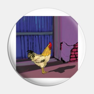 Proud Chicken Pin