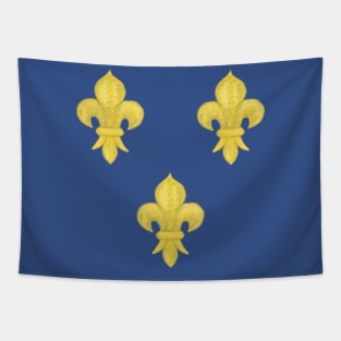 Three Fleur de lis (France) Tapestry