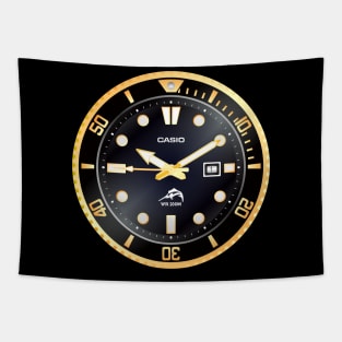 Golden Duro Casio Vector Tapestry