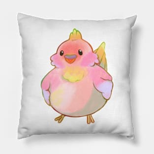 Chubby parrot Pillow