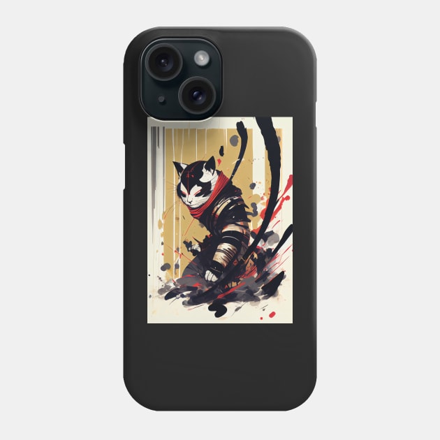 Paws of Fury Phone Case by Focused Instability