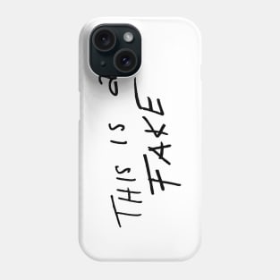 This is a fake (black) Phone Case