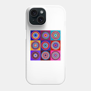 concentric circles Phone Case