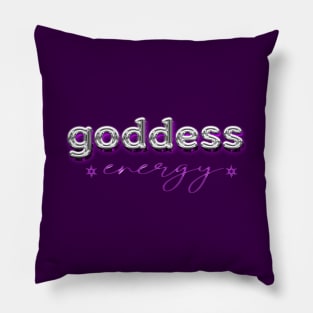 Goddess energy (purple) Pillow