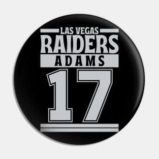 Las Vegas Raiders Adams 17 Edition 3 Pin