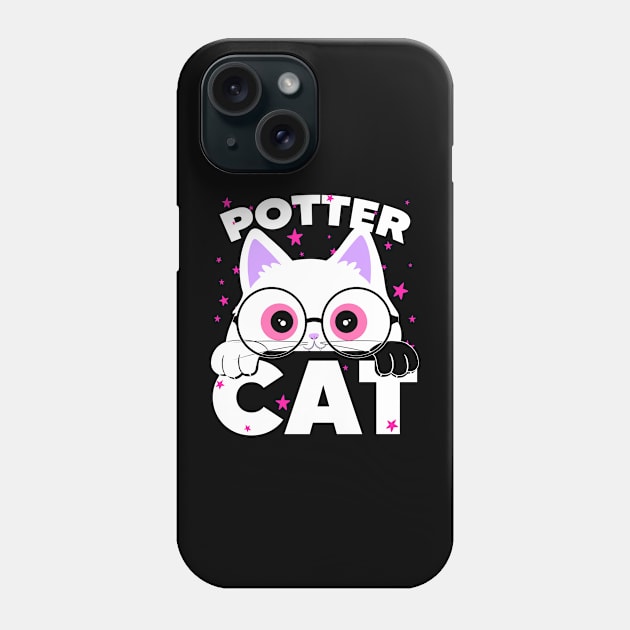Potter Cat 3 Phone Case by TarikStore