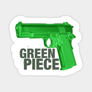 Green Piece Magnet