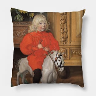 Murre - Portrait of Casimir Laurin by Carl Larsson Pillow