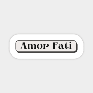 Amor Fati Nietzsche Magnet