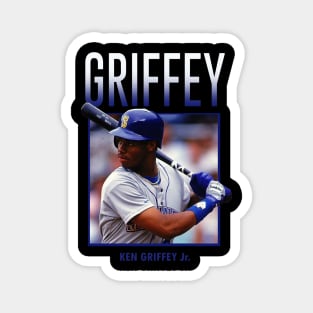 ken griffey jr vintage Magnet