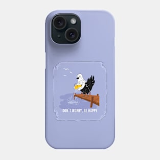 Seaside Serenity: Bird on the Sea Phone Case