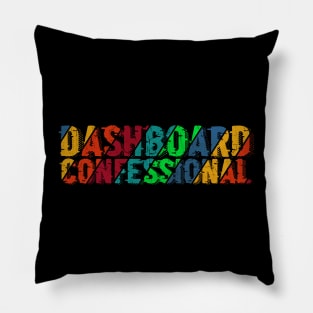 vintage color Dashboard Confessional Pillow