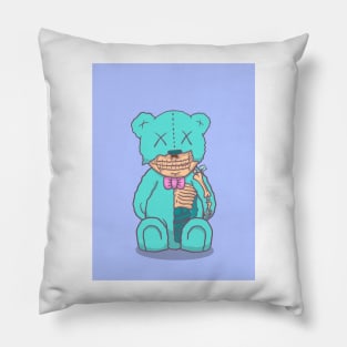 "Teddy Bones" Pillow